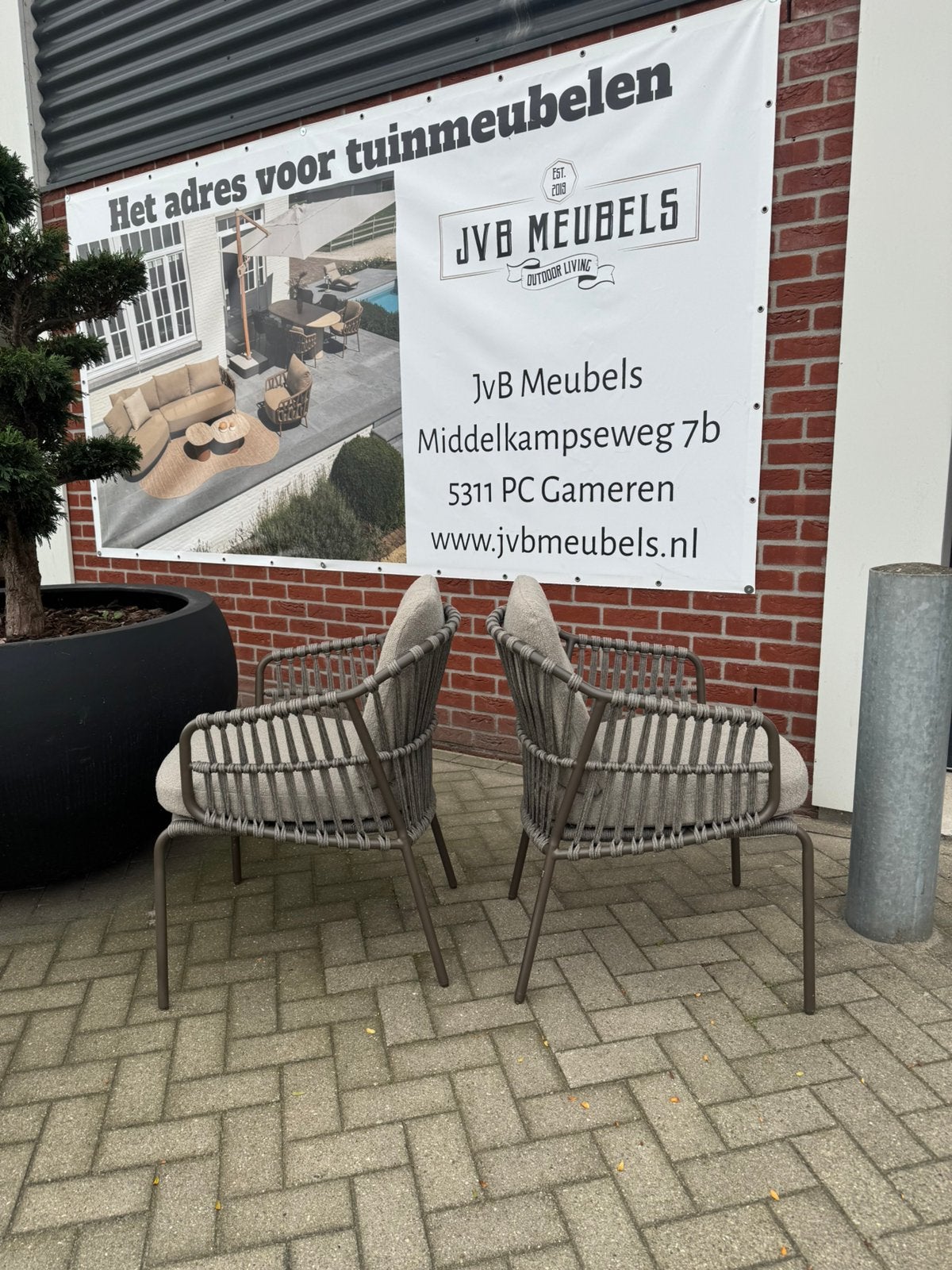 4 Seasons tuinstoel capalbio diningstoel terre, Tuin en Terras, Ophalen of Verzenden, Zo goed als nieuw