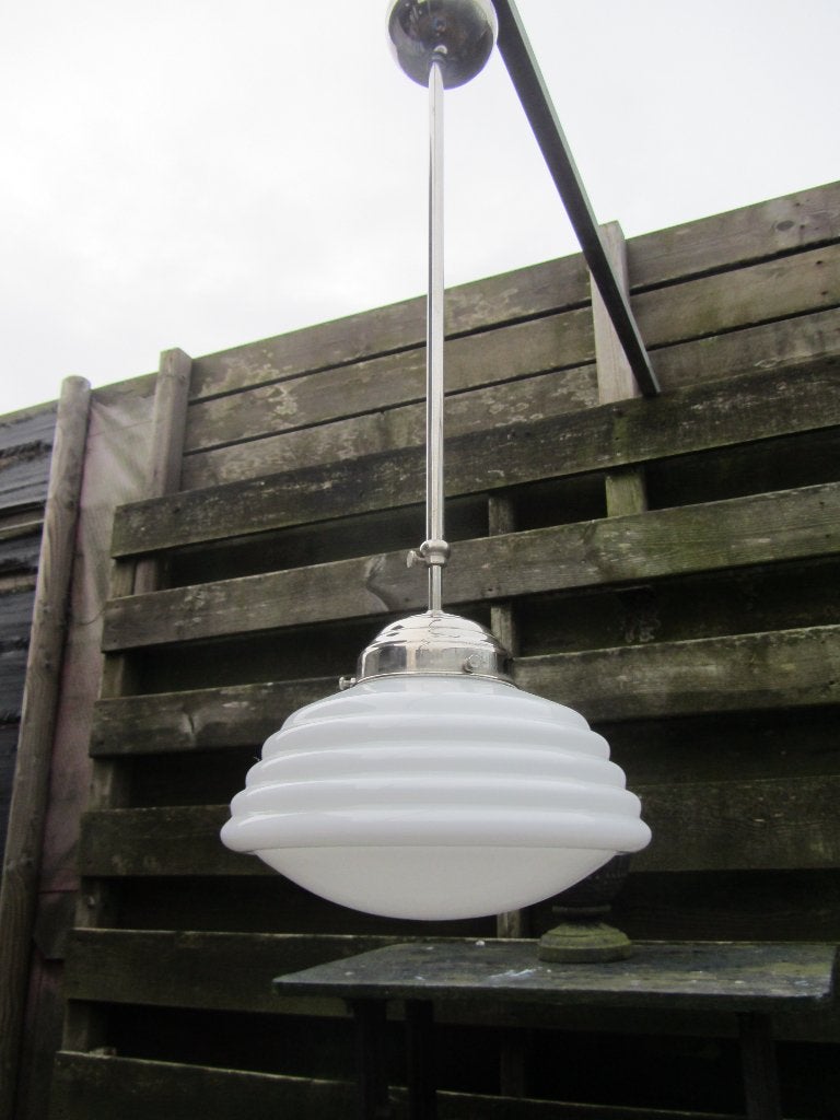 PRACHTIGE GISPEN LAMP, Ophalen, Wit, Gebruikt, E27 (groot)