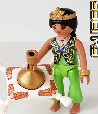 Playmobil Figure 20 Oosterse prinses & gouden vaas op kussen, Ophalen of Verzenden, Nieuw, Complete set, Figuren