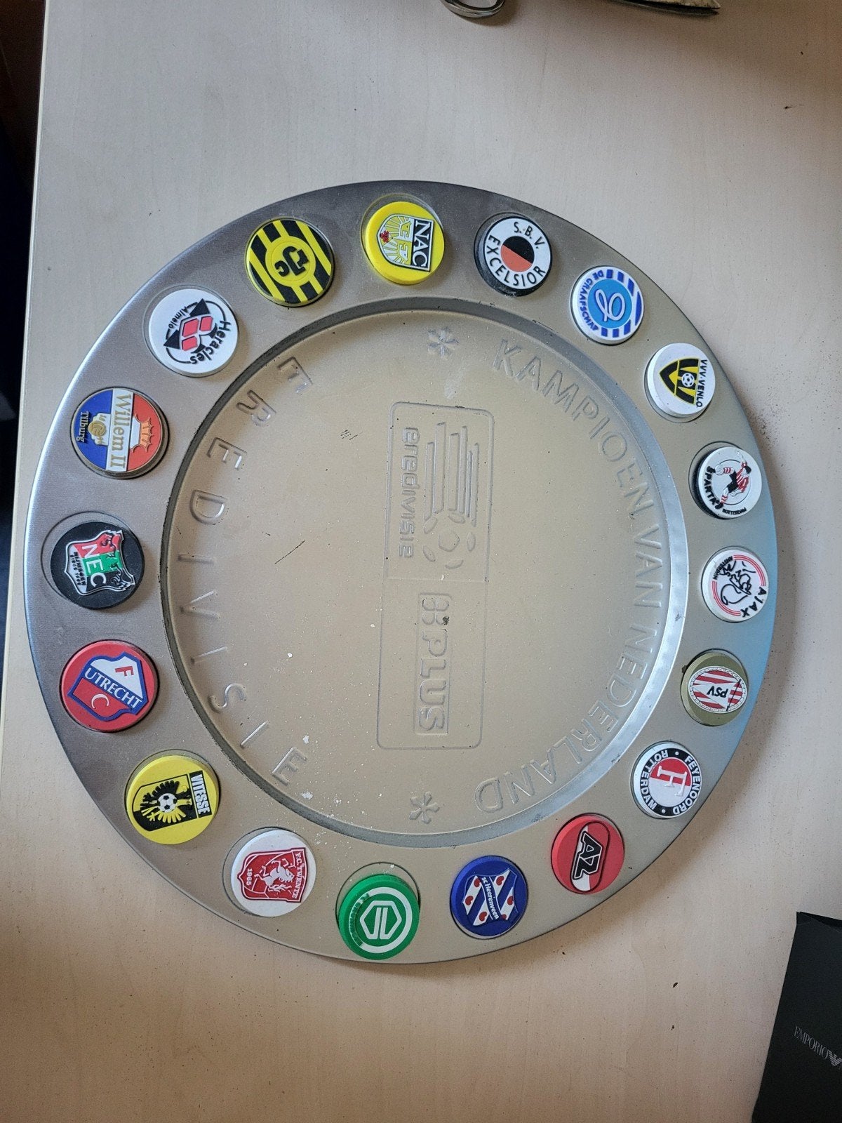 Plus Eredivisie Kampioensbord met Magneten, Verzamelen, Ophalen of Verzenden, Ajax, Overige typen