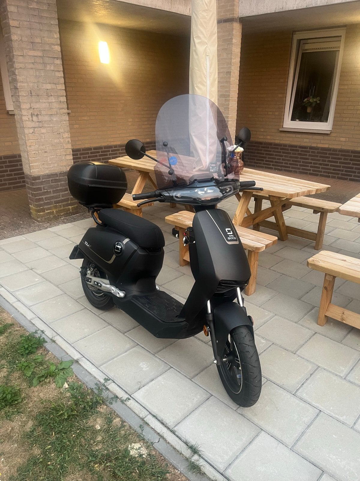 Super Soco CUx elektrische scooter met topkoffer, Ophalen of Verzenden, Gebruikt, Elektrisch, Overige merken