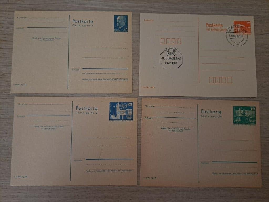 Gratis briefkaarten DDR 2, Ophalen of Verzenden, Briefkaart