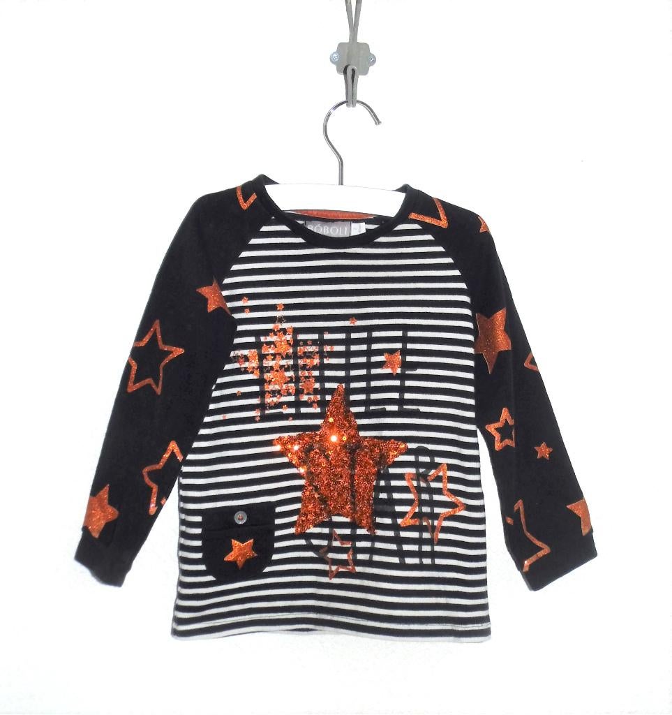 aparte feestelijke Boboli longsleeve maat 92, Meisje, Ophalen of Verzenden, Shirt of Longsleeve, Boboli