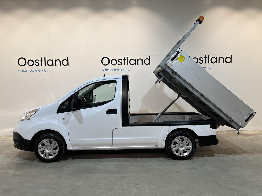 Nissan E-NV200 Business 40 kWh Kipper / 100% Elektrisch / Ai, Gebruikt, Zwart, Met garantie (alle), 1723 kg