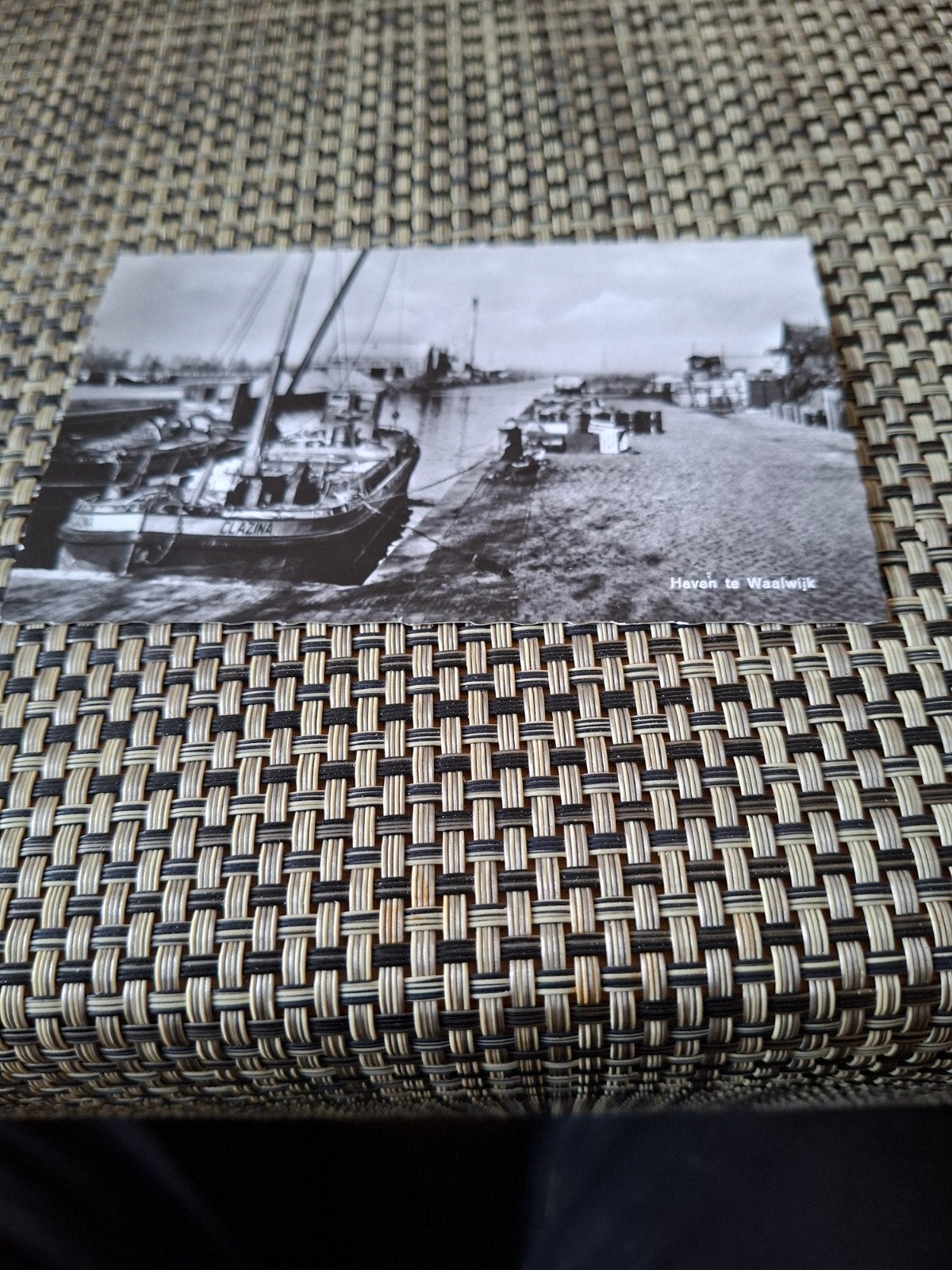 Haven te Waalwijk - Zeldzaam, Ophalen of Verzenden, 1940 tot 1960, Ongelopen, Noord-Brabant