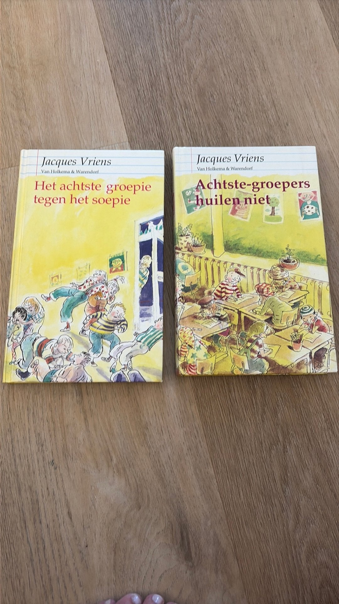 2 boeken van Jacques Vriens over groep 8, Ophalen of Verzenden, Zo goed als nieuw