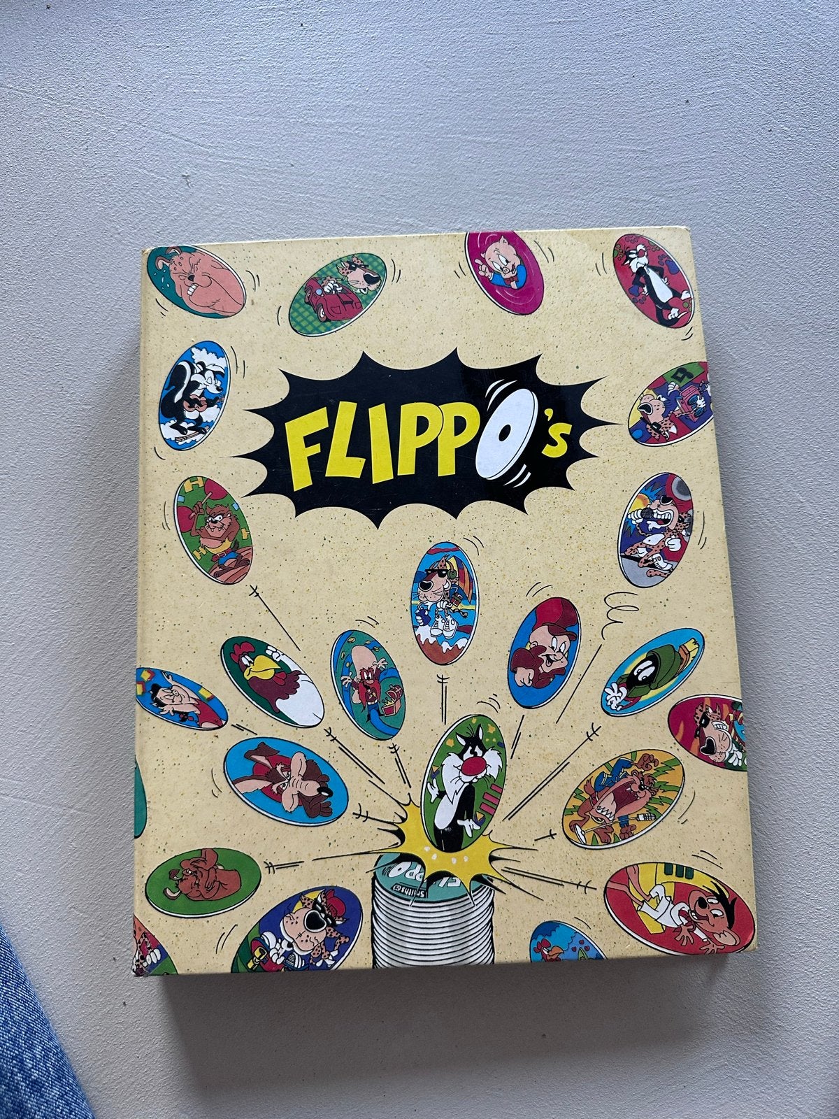 Complete Smiths Flippo verzamelmap – nr. 1 t/m 240, Ophalen of Verzenden, Looney Tunes, Verzameling, Met verzamelmap(pen)