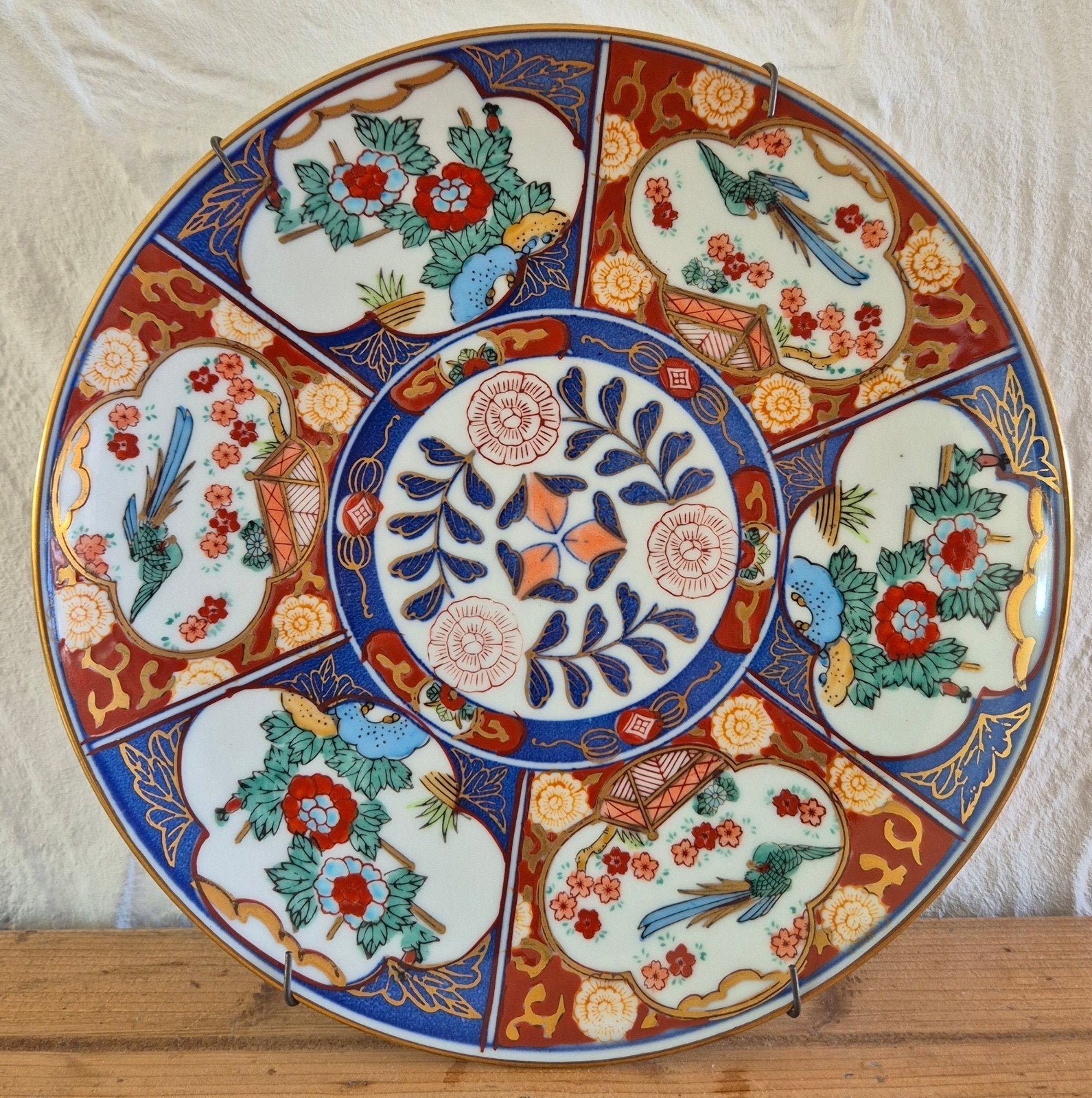 Prachtig Goldimari Decoratief sierbord, Ophalen of Verzenden