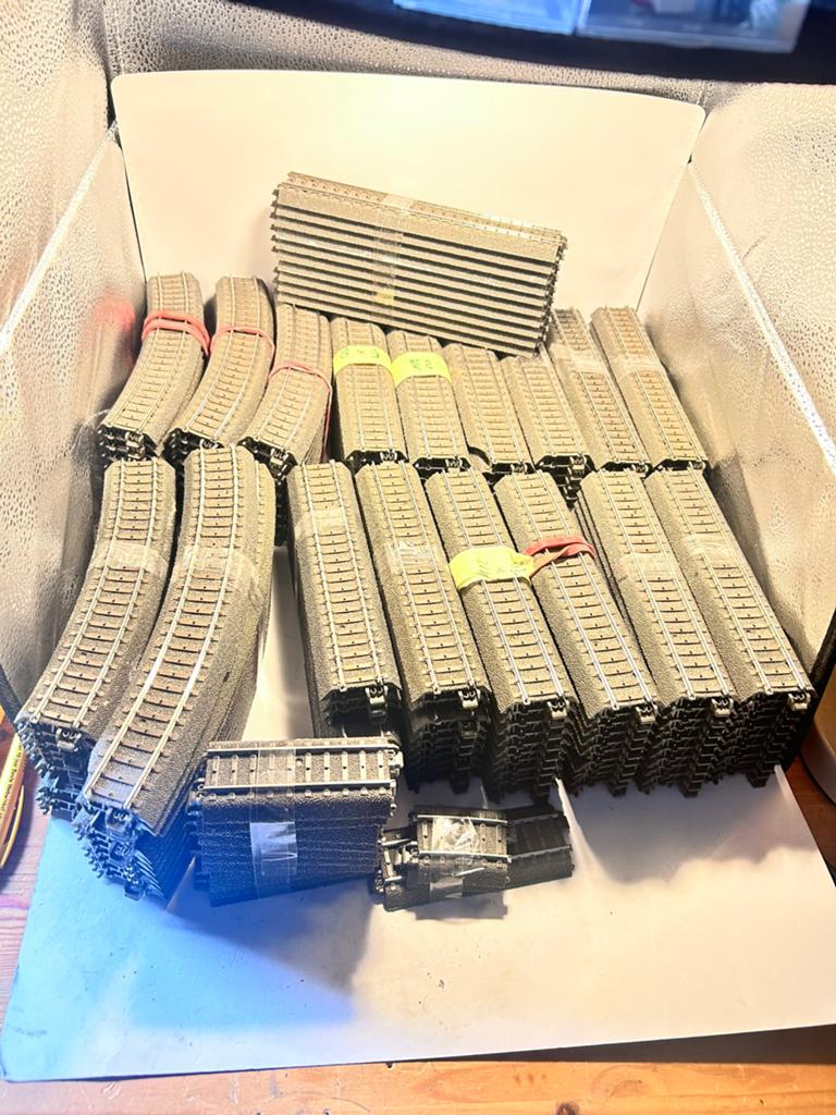 Marklin c rails b keuze 205 stuks incl. Diverse wissels, Hobby en Vrije tijd, Modeltreinen | H0, B, Wisselstroom, Gebruikt, A