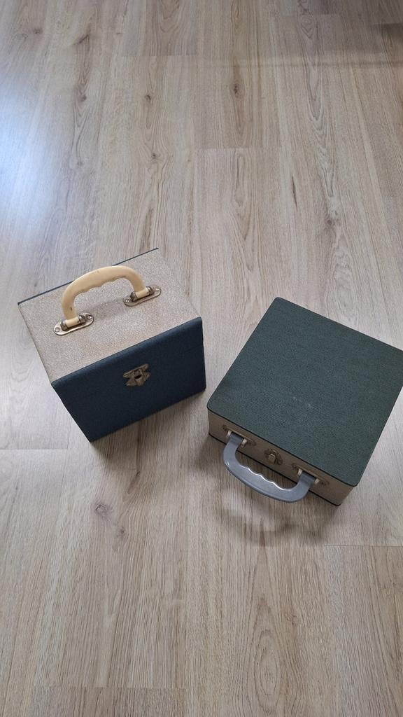 Vintage Opbergdoosjes / Archiefdoosjes - Set van 2, Ophalen, Gebruikt