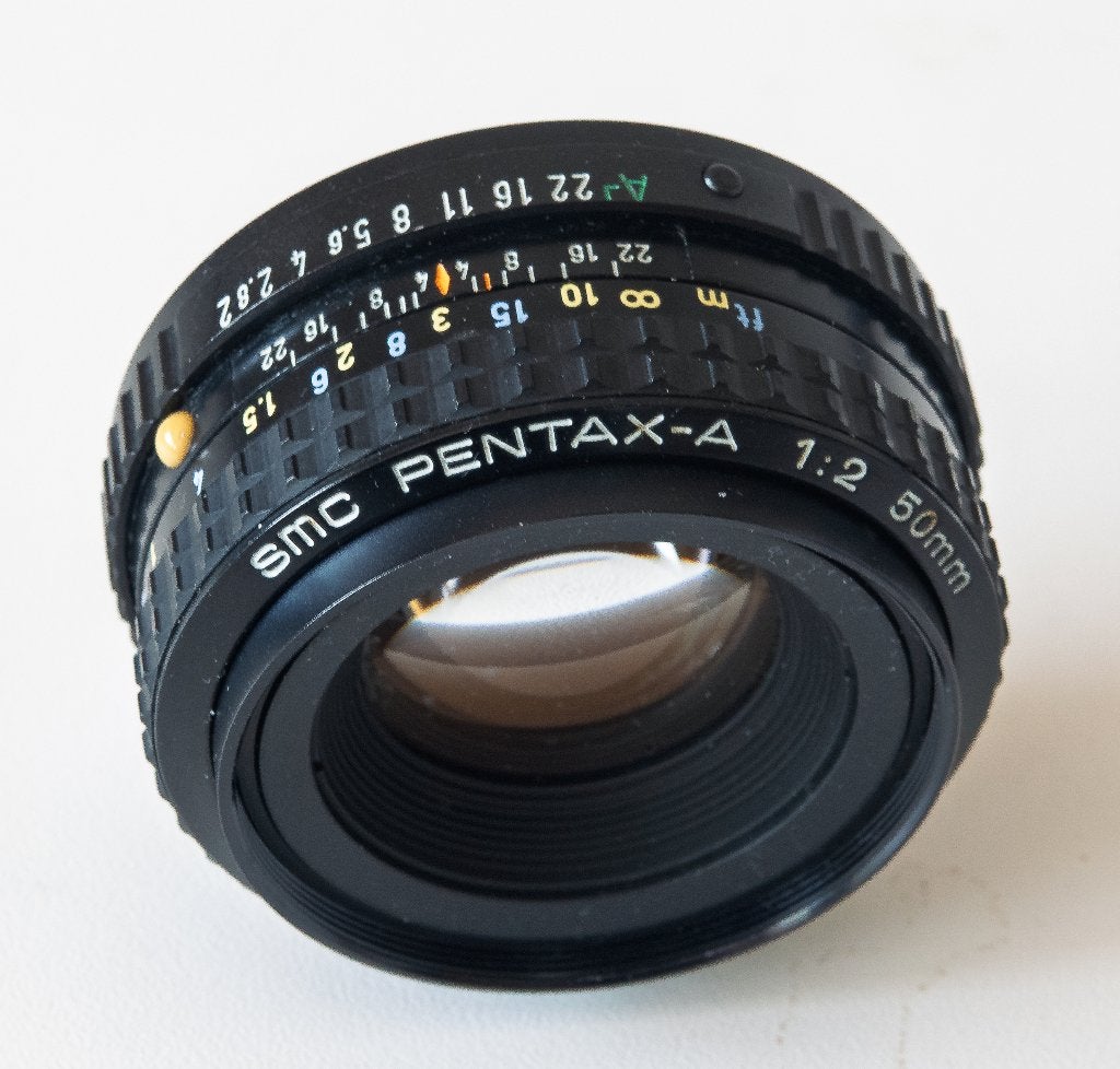 PENTAX, Gebruikt, Standaardlens, Pentax K-mount, 50 mm