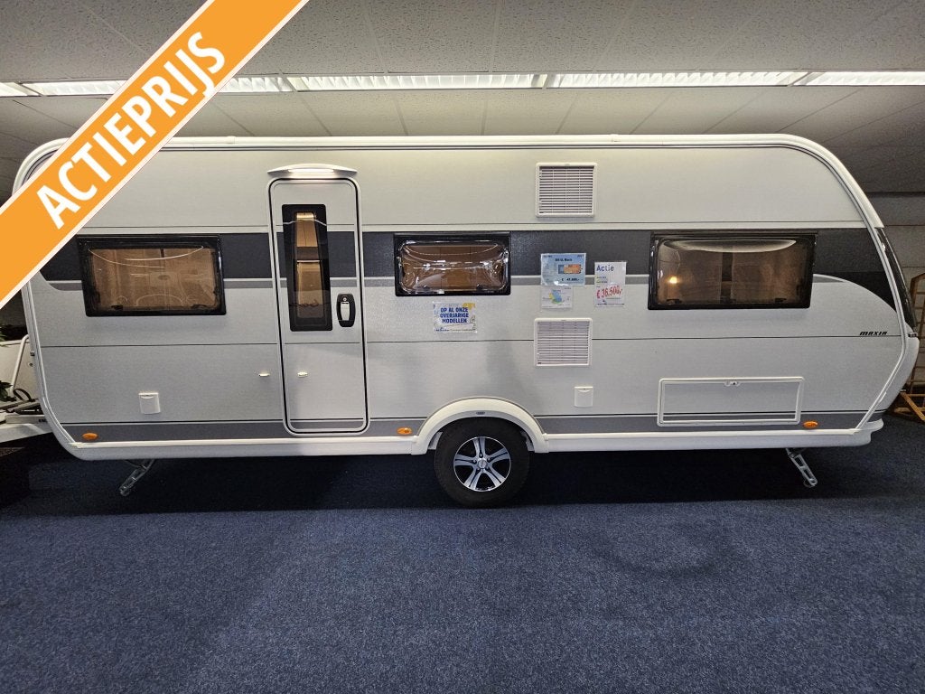 Hobby Maxia 585 UL INCL.2000 KG AS/ COMBI 6E, Caravans en Kamperen, Rondzit, Hobby, Bedrijf, Schokbreker