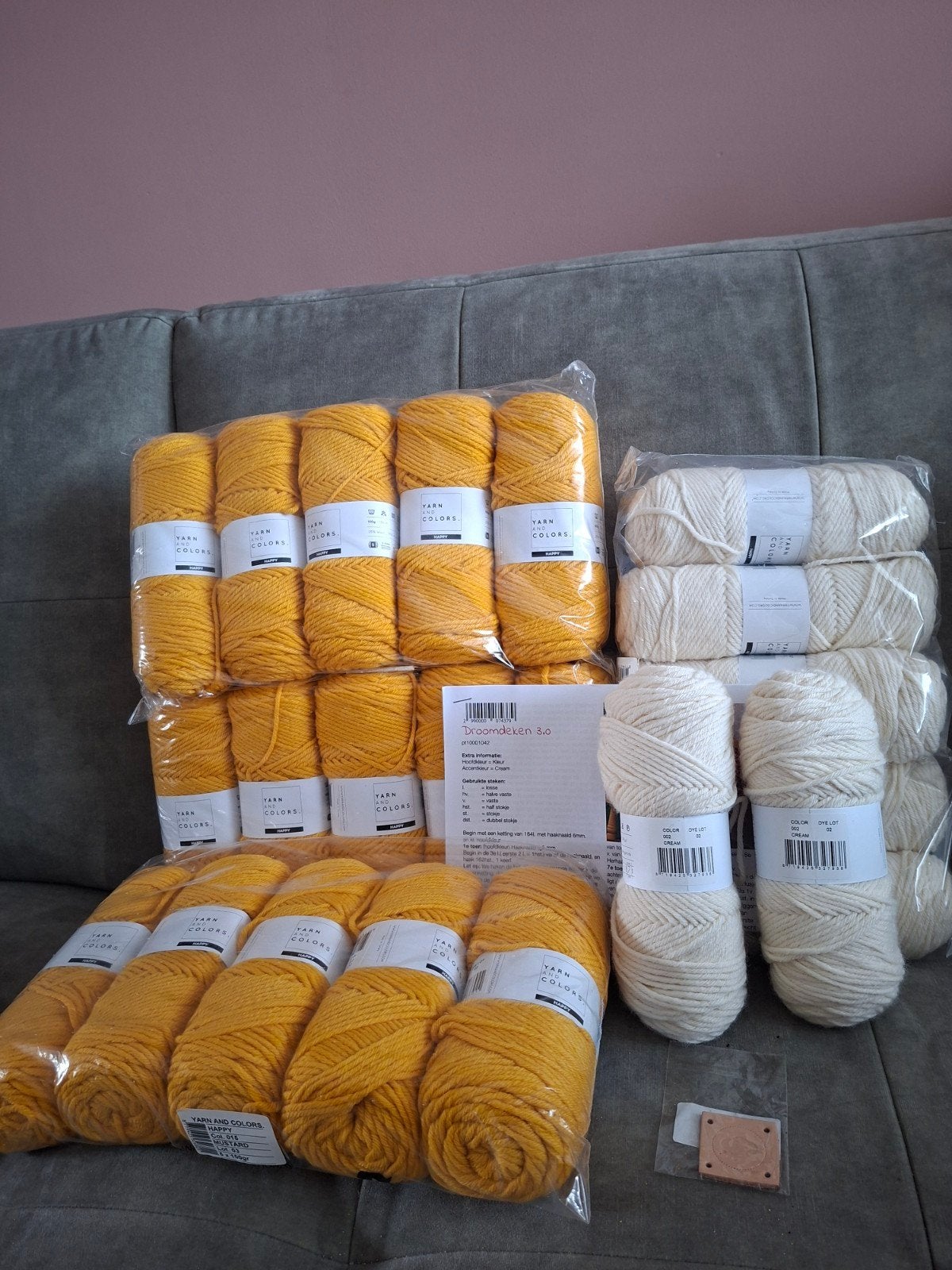Droomdeken 3.0 CAL Haakpakket - Yarn and Colors, Ophalen of Verzenden, Nieuw, Haken, Wol of Garen