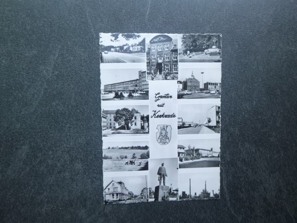 Kerkrade, groeten uit 1966, Verzamelen, Ansichtkaarten | Nederland, Verzenden, 1960 tot 1980, Ongelopen, Noord-Brabant