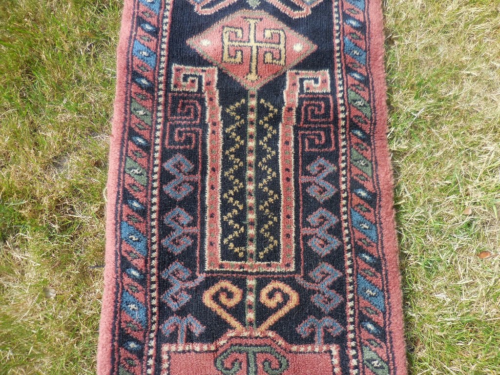 Vintage Oosterse of Perzische Loper, Ophalen, Minder dan 50 cm, Gebruikt, 150 tot 200 cm
