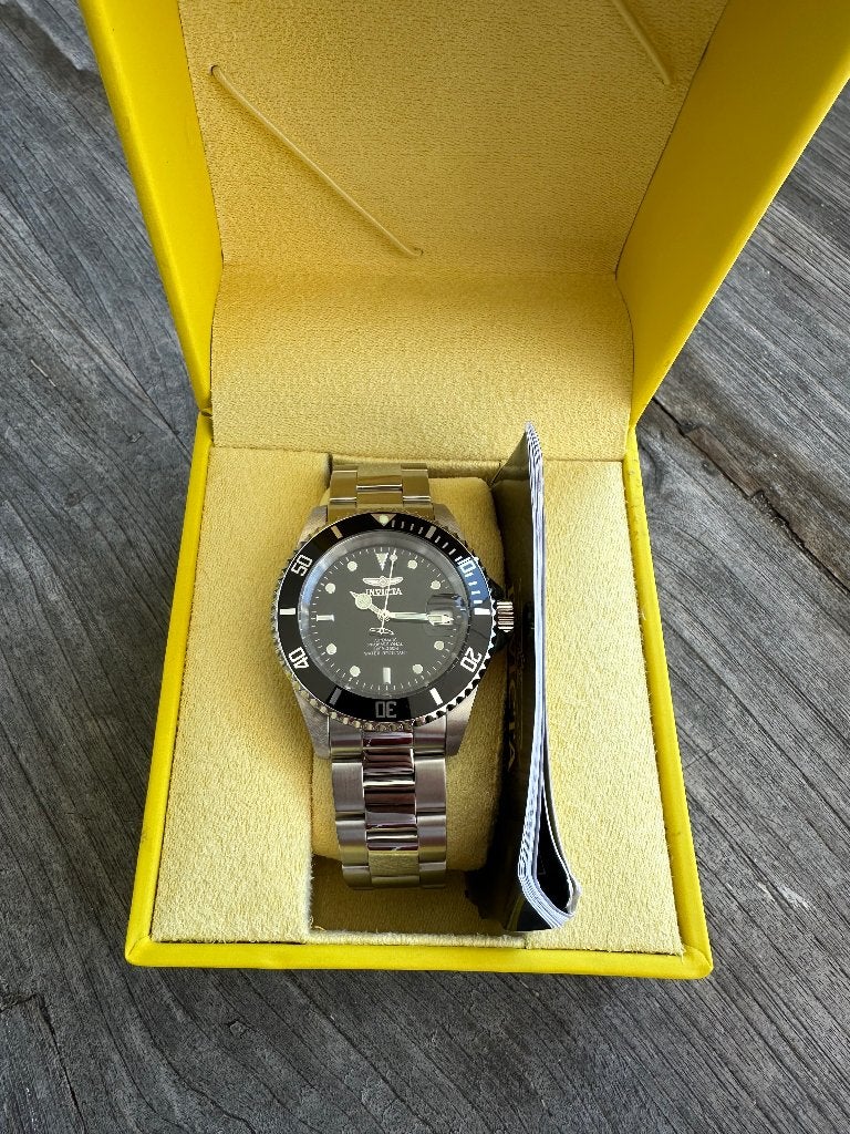 Invicta Pro Diver 8926OB Zwart Automatisch Horloge  - 40 mm, Overige merken, Staal, Gebruikt, Staal