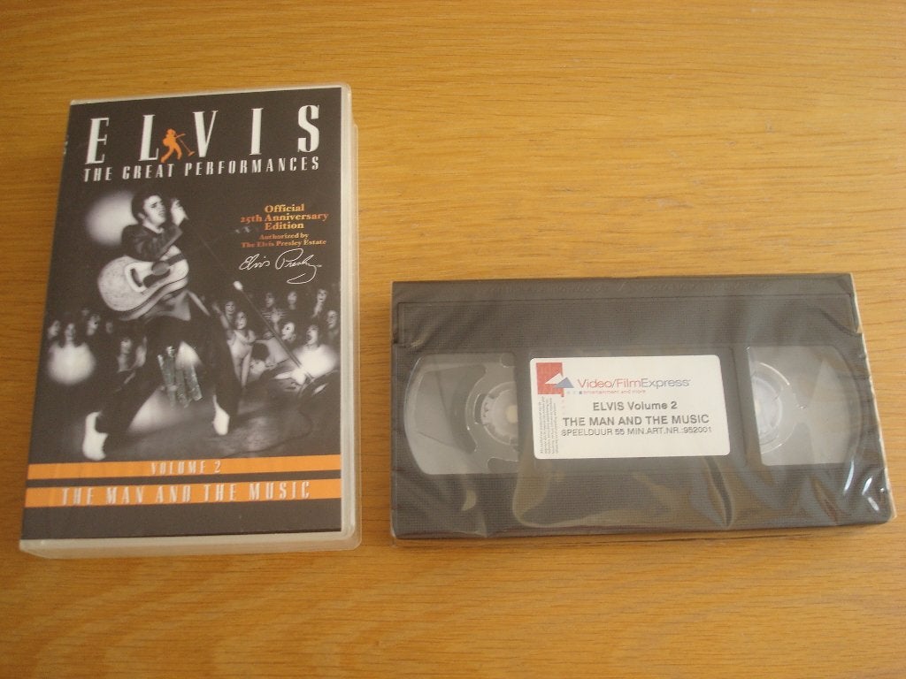 Video VHS Elvis Presley, Alle leeftijden, Ophalen of Verzenden, Nieuw in verpakking
