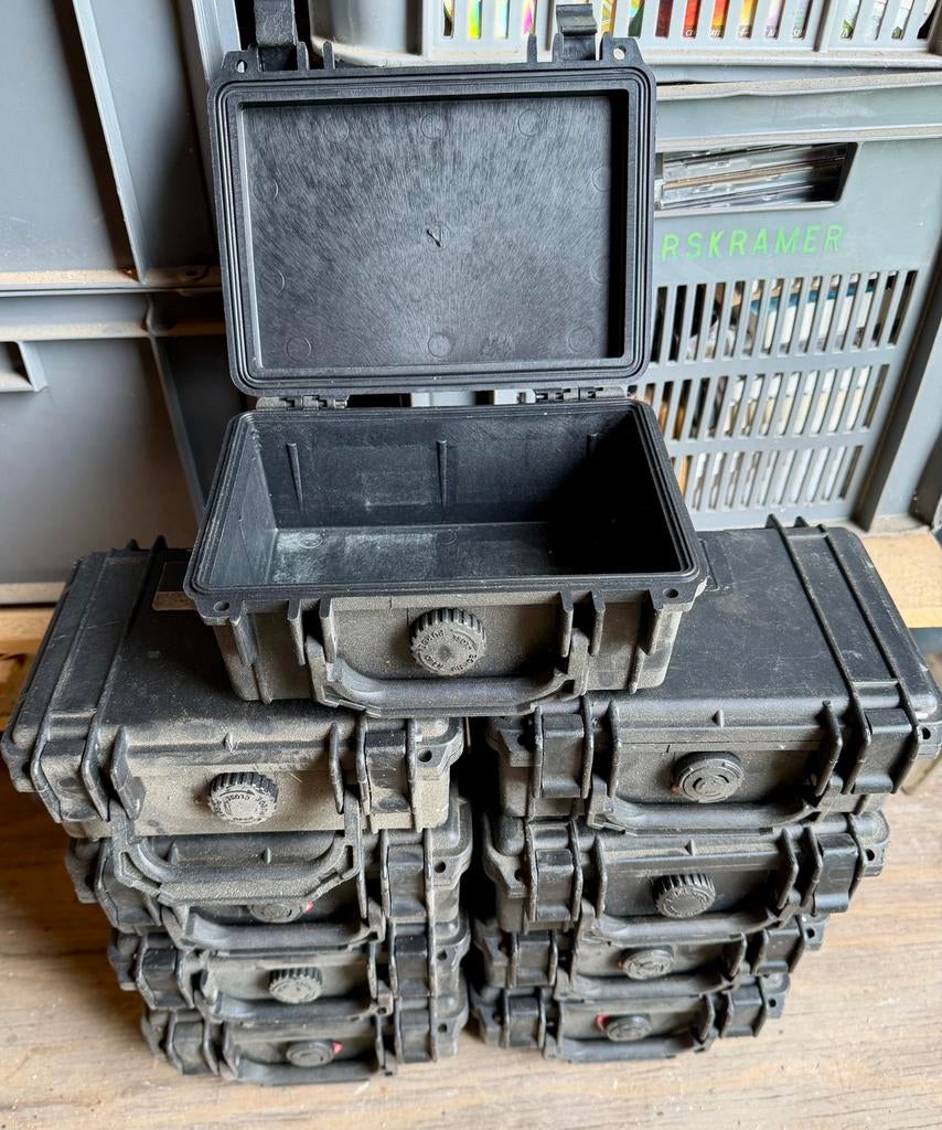 9x Peli case 1120 waterdicht, Muziek en Instrumenten, Behuizingen en Koffers, Ophalen, Gebruikt, Overige instrumenten