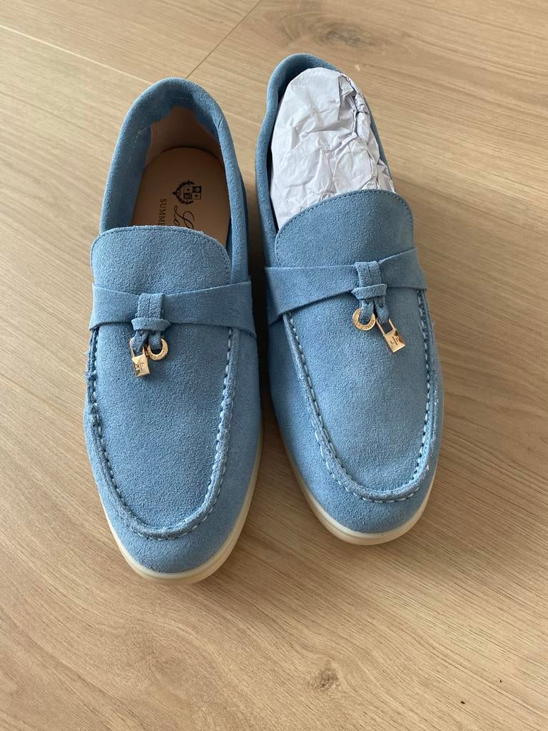 Loro Piana Summer Walk Instappers - Nieuw GEEN ORGINELE!!, Kleding | Dames, Schoenen, Ophalen of Verzenden, Nieuw, Blauw, Instappers