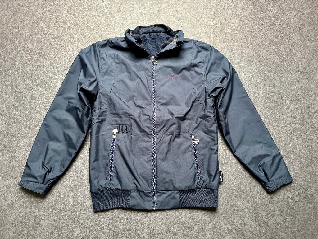 Golfjunkie jas donkerblauw maat XL, Ophalen of Verzenden, Zo goed als nieuw, Maat 56/58 (XL), Blauw