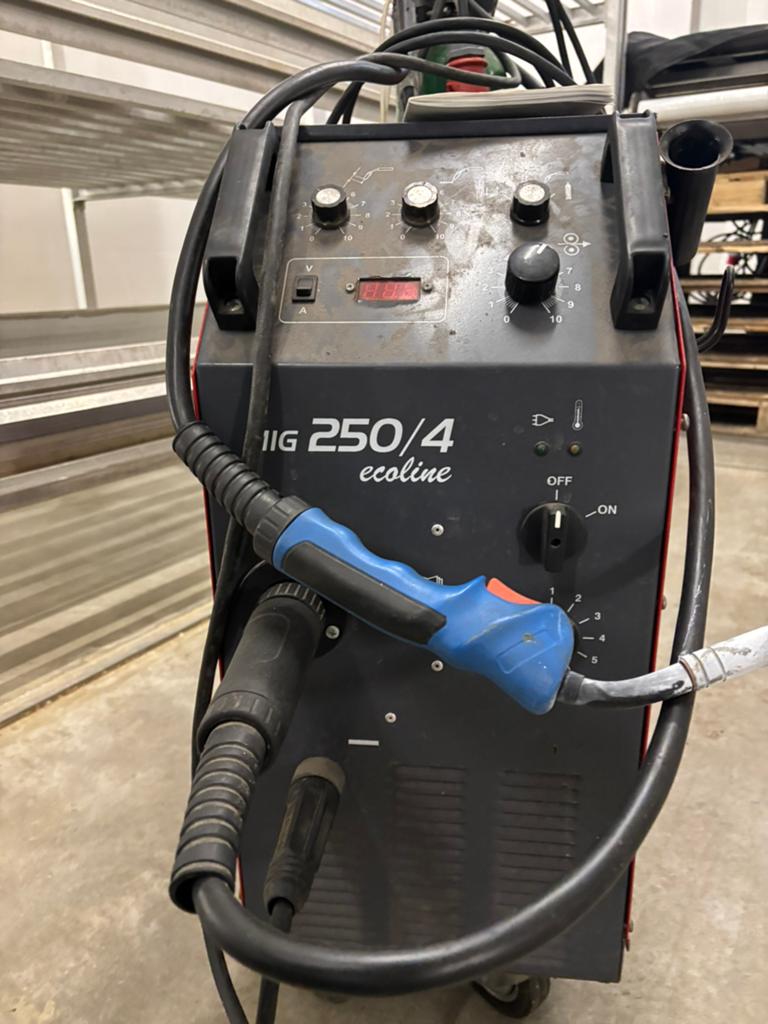 Professioneel MIG/MAG Lasapparaat - MIG 250/4 Ecoline (400V), Doe-het-zelf en Verbouw, Ophalen, Gebruikt, Overige typen