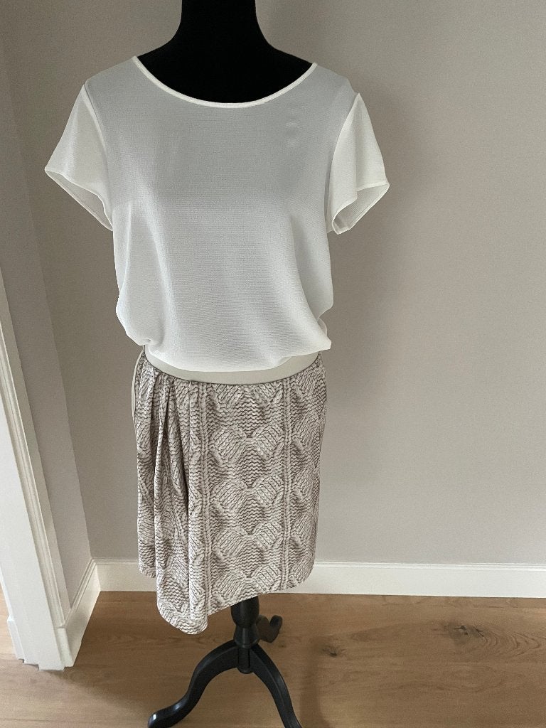 Rok Benetton maat S, Kleding | Dames, Ophalen, Benetton, Zo goed als nieuw, Knielengte