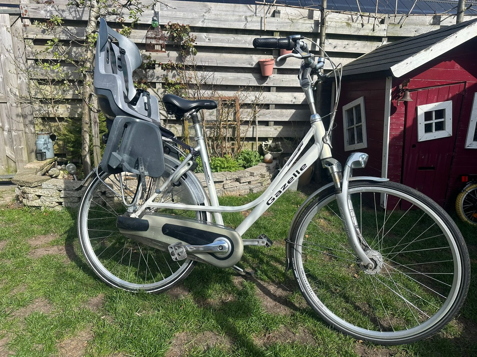 Gazelle Cadiz damesfiets wit moederfiets, Ophalen, Gebruikt, Gazelle