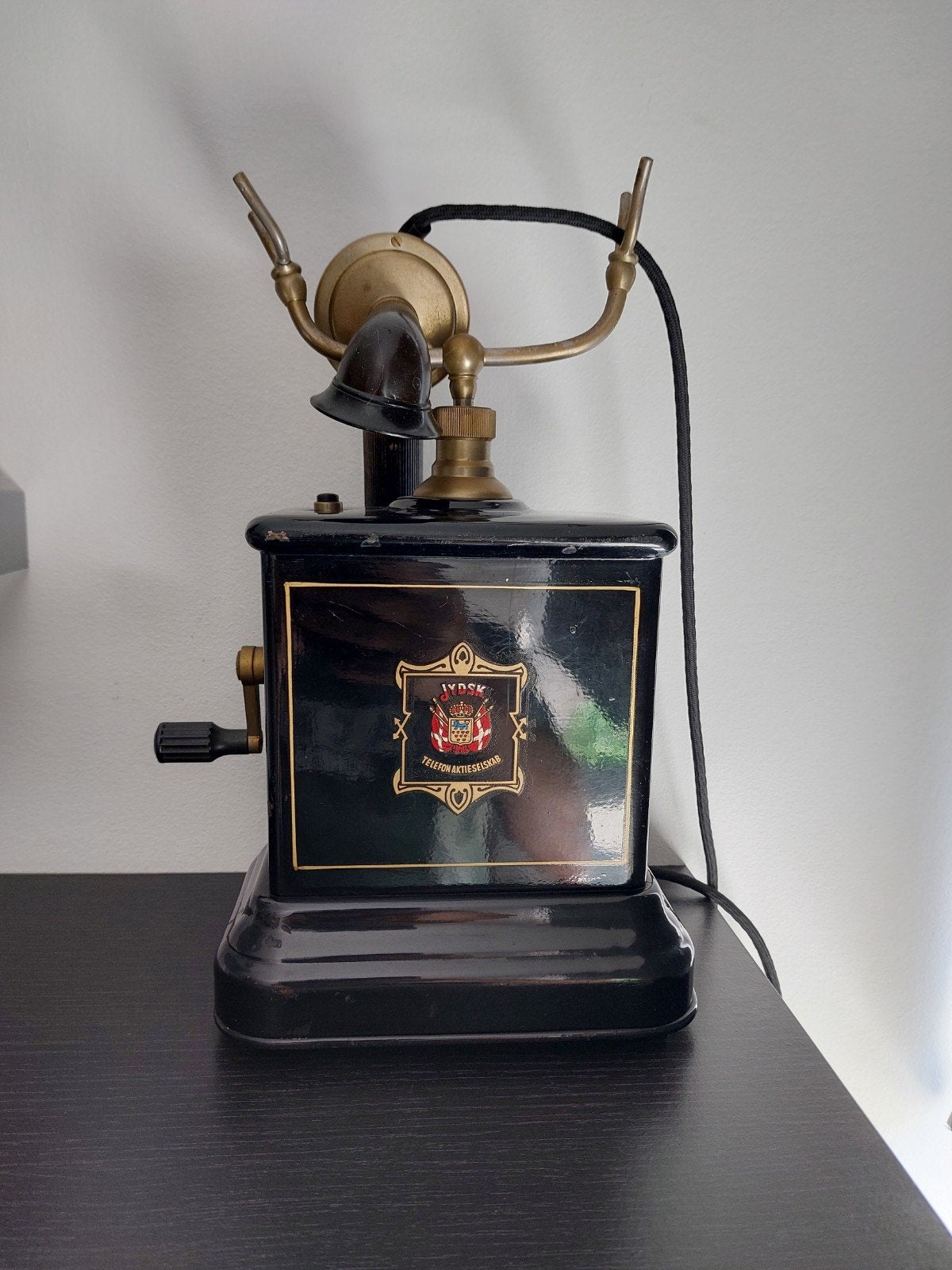 Antieke Jydsk Telefoon Aktieselskab Telefoon, Antiek en Kunst, Ophalen of Verzenden