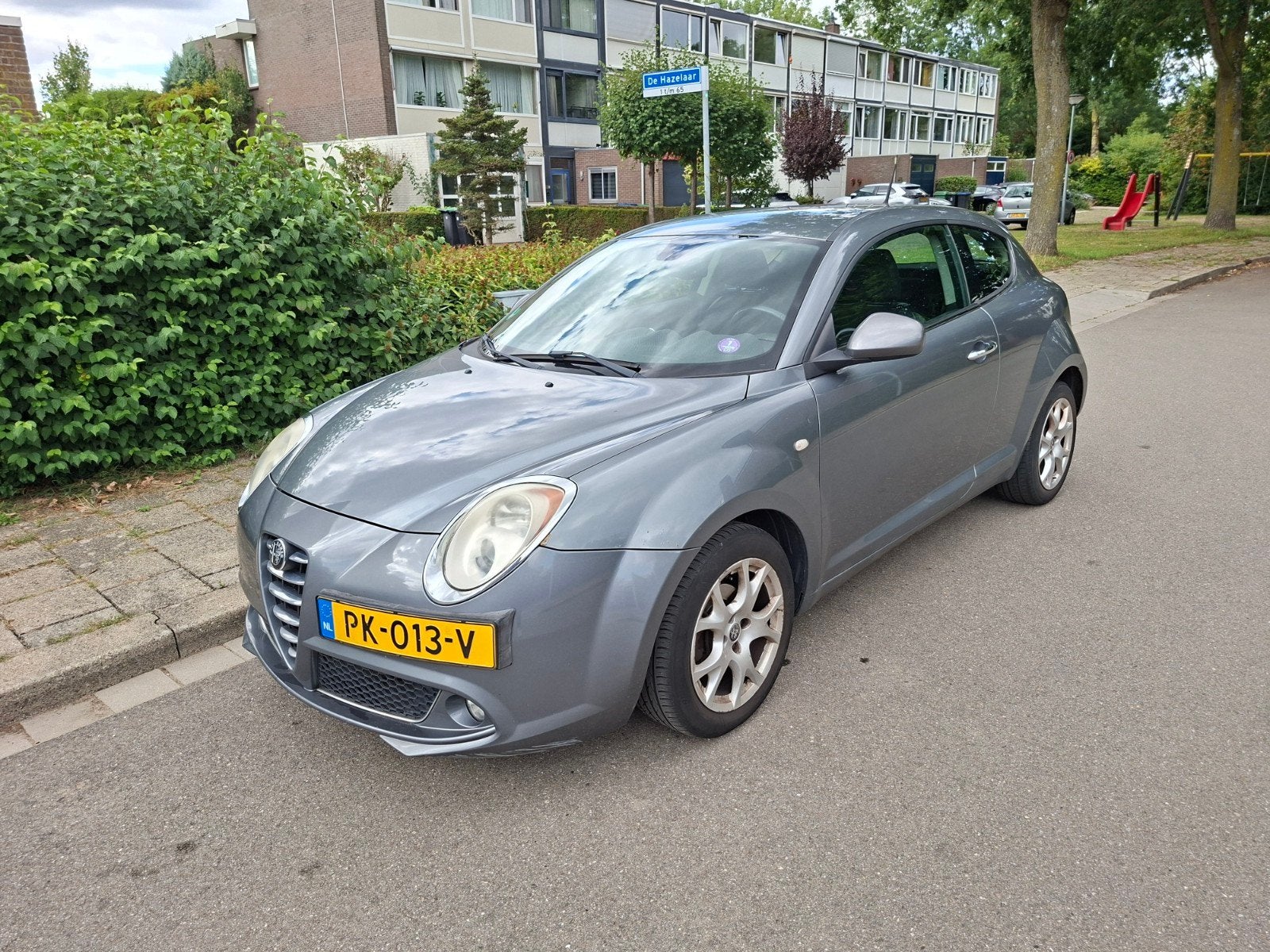 Alfa Romeo MiTo 1.4 | CarPlay | Android Auto | Nieuwe APK, Voorwielaandrijving, Bluetooth, Stof, Zwart