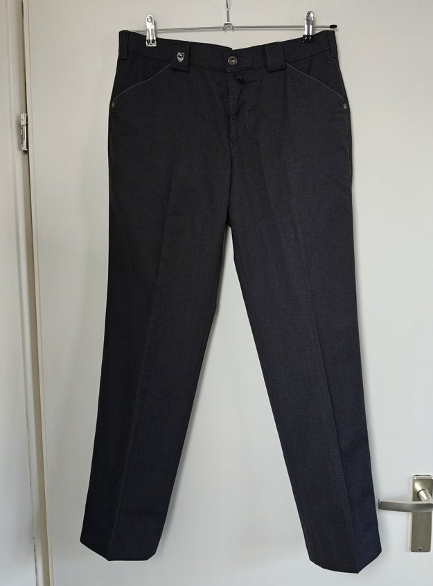 Herenpantalon | Com4 | Donkergrijs, Maat 48/50 (M), Ophalen of Verzenden, COM4, Grijs