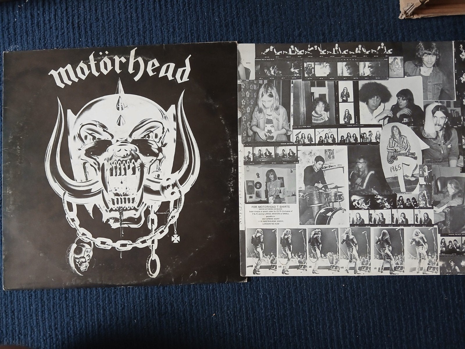 Motorhead - Motorhead (1977 originele Chiswick vinyl VG+), Ophalen of Verzenden, Zo goed als nieuw, Heavy metal