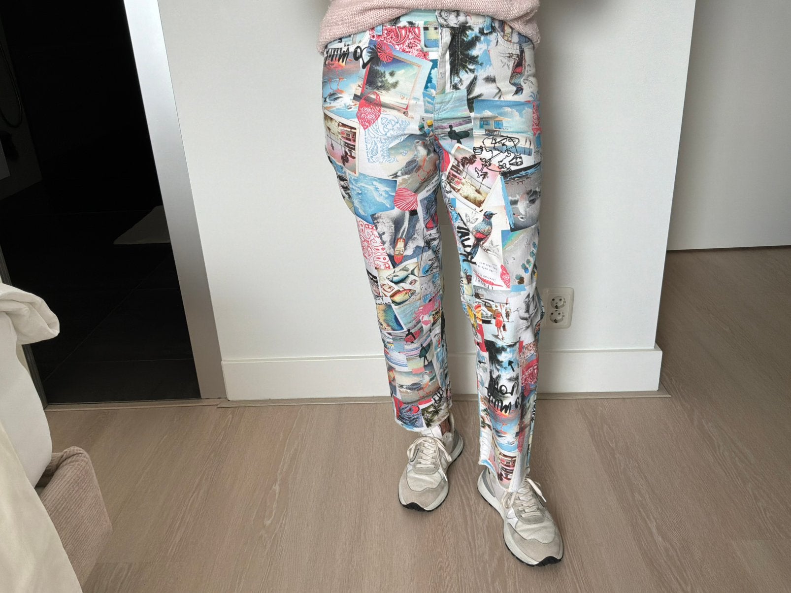 Marccain pantalon maat 4 (40 ), Maat 38/40 (M), Overige kleuren, Ophalen of Verzenden, Zo goed als nieuw