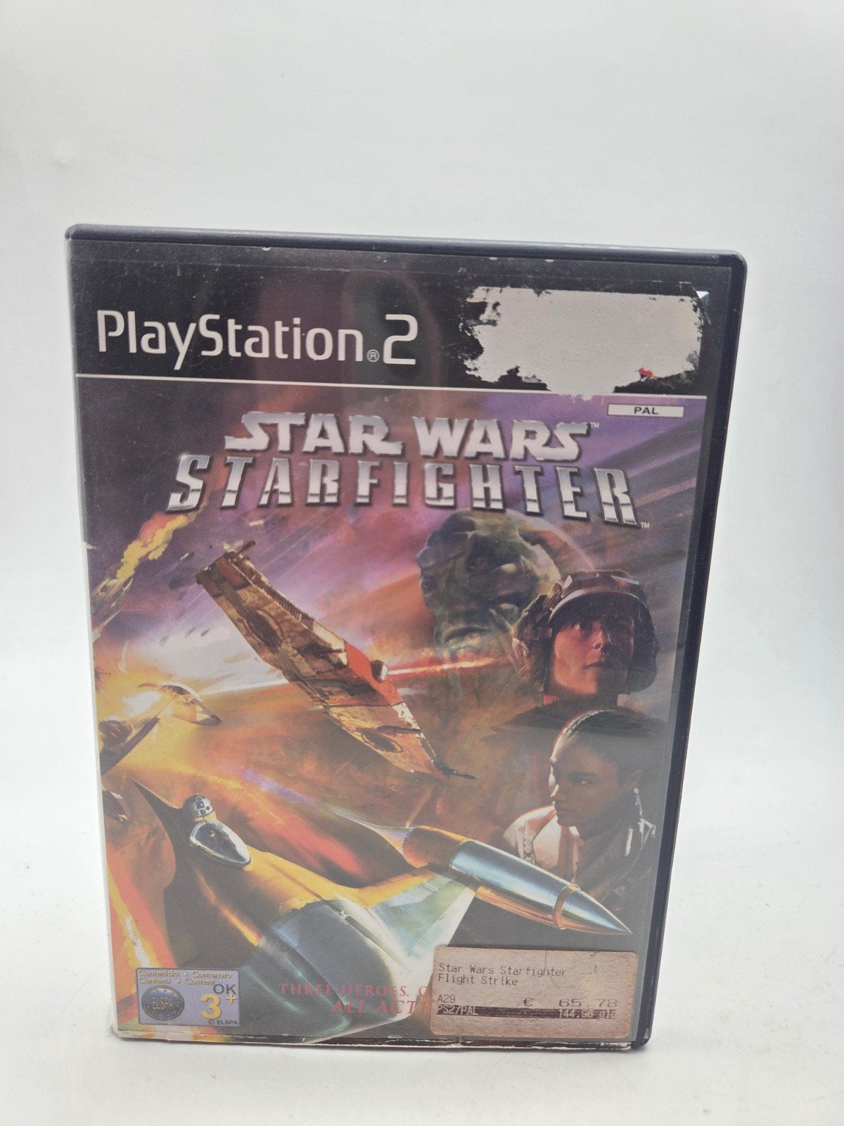 Star Wars Starfighter PlayStation 2 (PS2) Game, Gebruikt, P.O. Box 10307, San Rafael, CA 94912, 1 speler, Ophalen of Verzenden