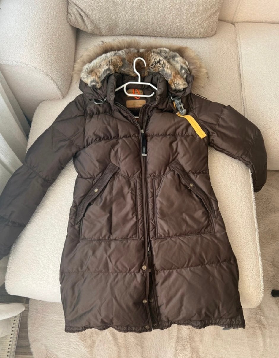 Parajumpers Longbear winterjas, Kleding | Dames, Jassen | Winter, Ophalen of Verzenden, Gedragen, Maat 38/40 (M), Bruin