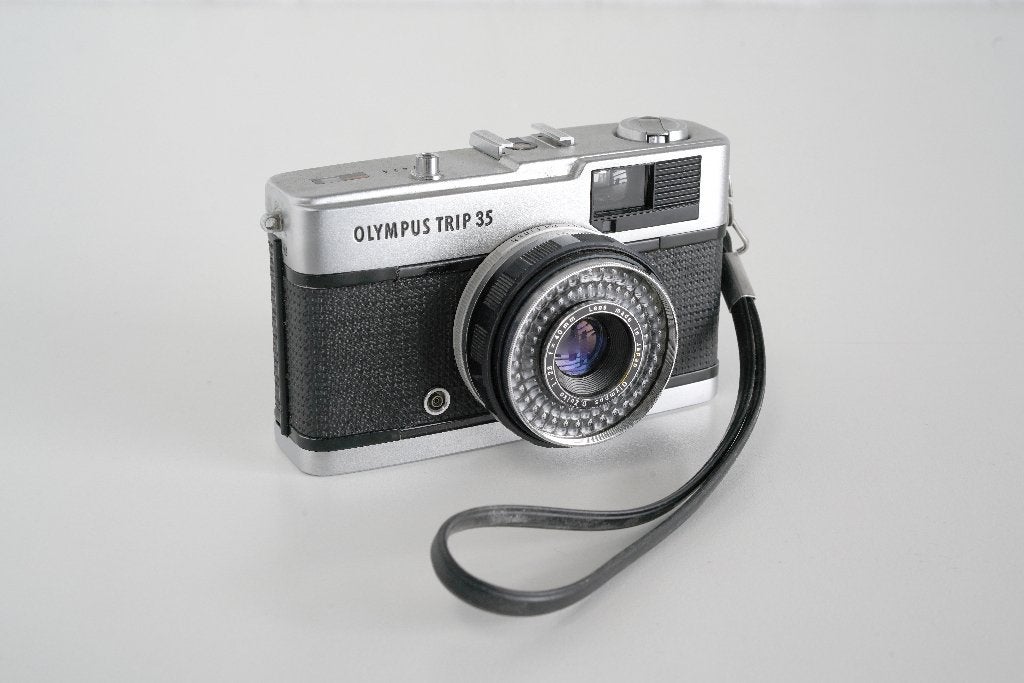 Olympus Trip 35 mm camera, 1967 - 1984, Ophalen of Verzenden, Zo goed als nieuw, Compact, Olympus
