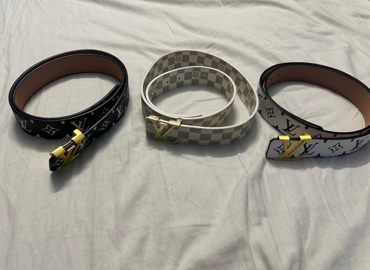 Louis Vuitton riemen, Verzenden, Nieuw, Zwart