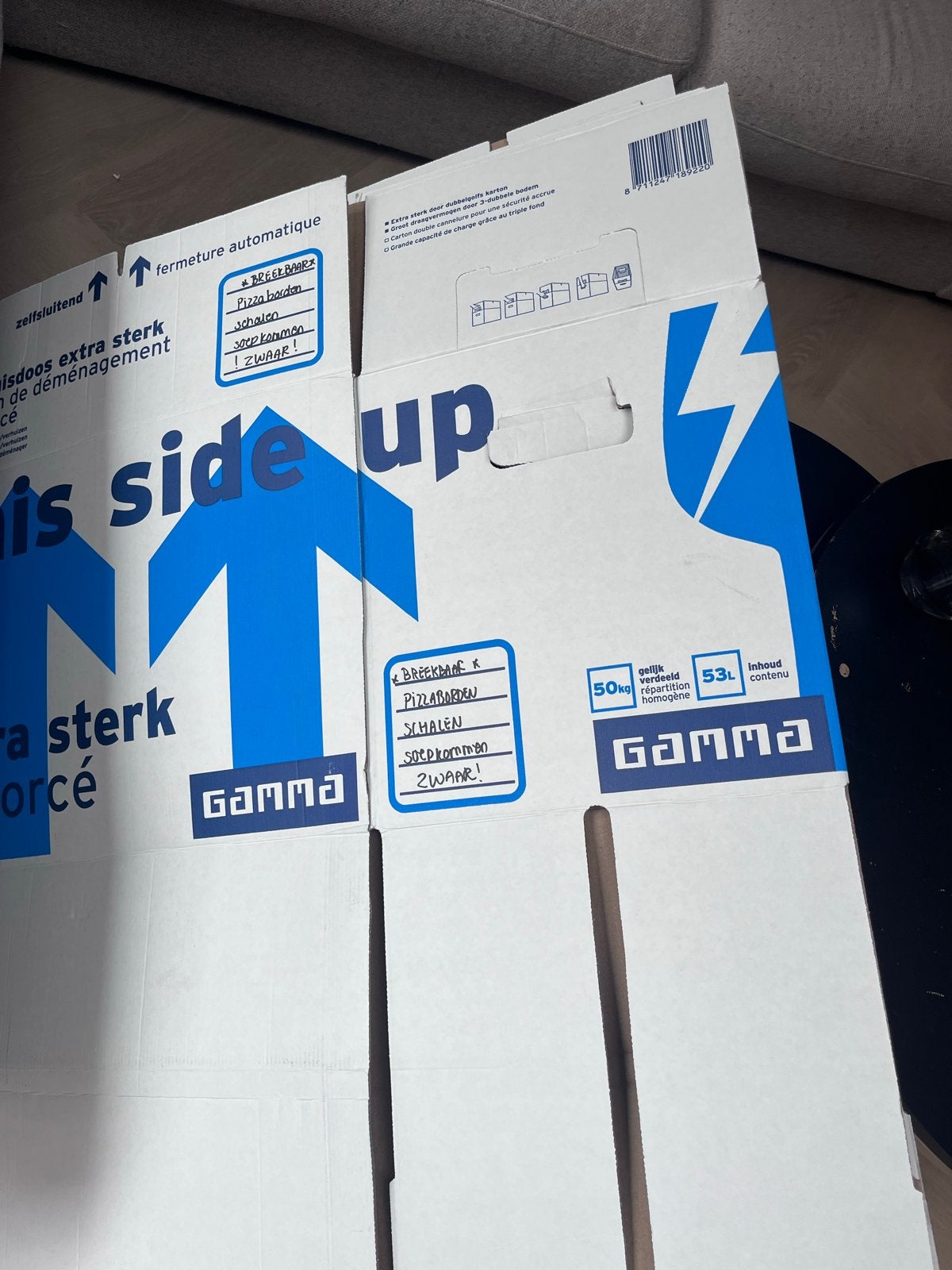 Verhuisdozen extra sterk, Doe-het-zelf en Verbouw, Ophalen, Doos, 40 tot 60 cm, 50 tot 75 cm