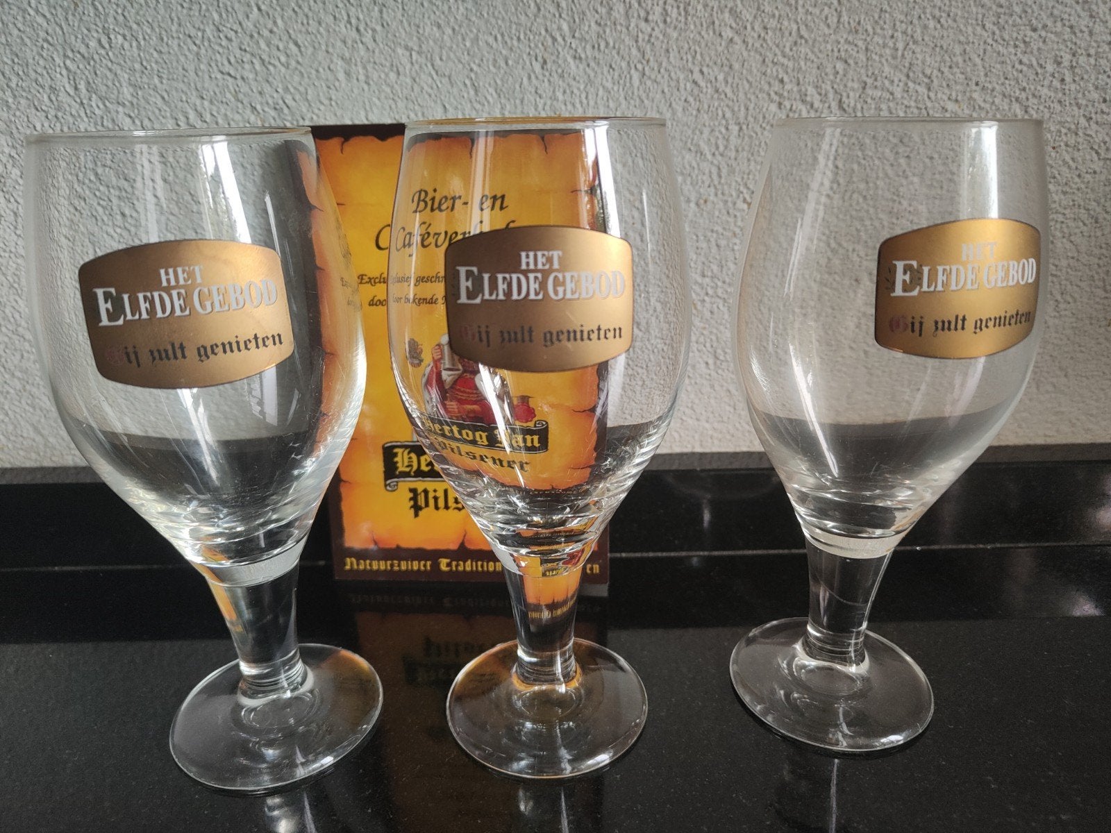 3 t Elfde gebod Gij zult genieten Arcen Hertog Jan gebrouwe, Verzamelen, Ophalen of Verzenden, Nieuw, Hertog Jan