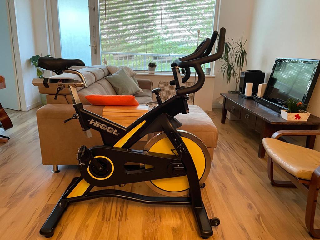 Higol Spinningfiets - Zo goed als nieuw, Sport en Fitness, Ophalen, Spinningfiets, Zo goed als nieuw, Metaal