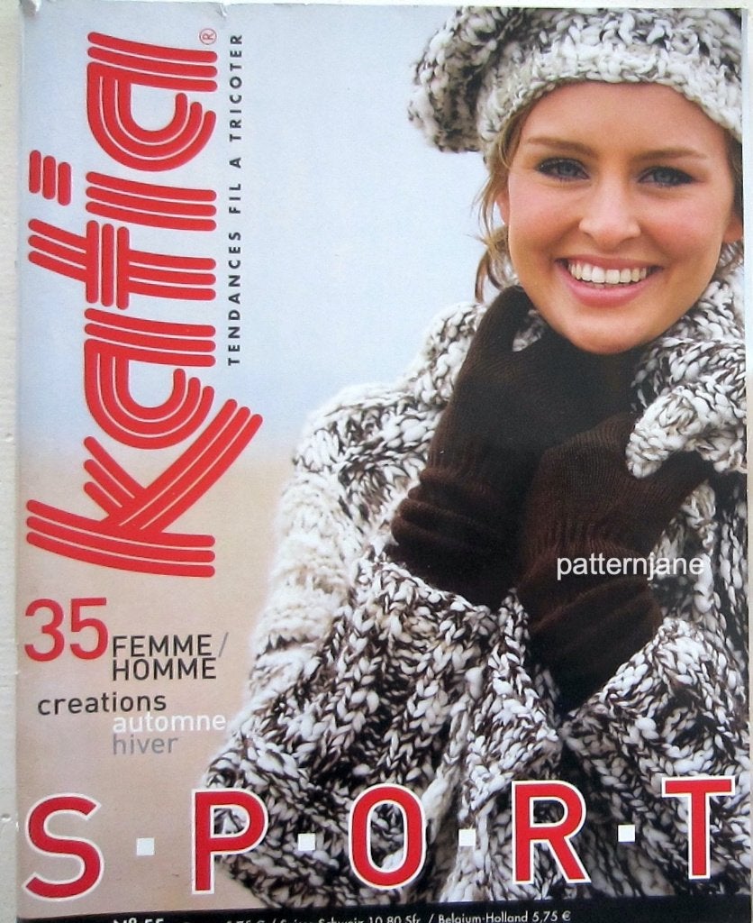 breien katia en scheepjeswol- man-vrouw - herfst winter ++, Verzenden, Zo goed als nieuw, Breien of Haken, Patroon of Boek