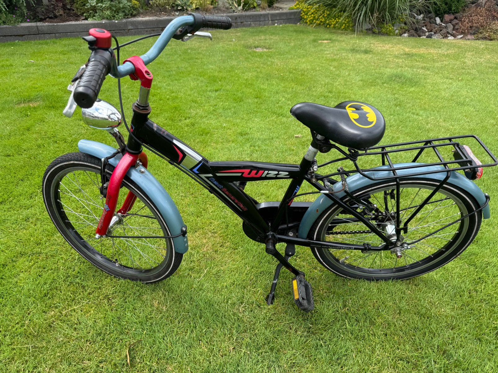 Gebruikte jongensfiets metk Wizz 20 inch zie tekst, Ophalen, Gebruikt, Wizz, Terugtraprem