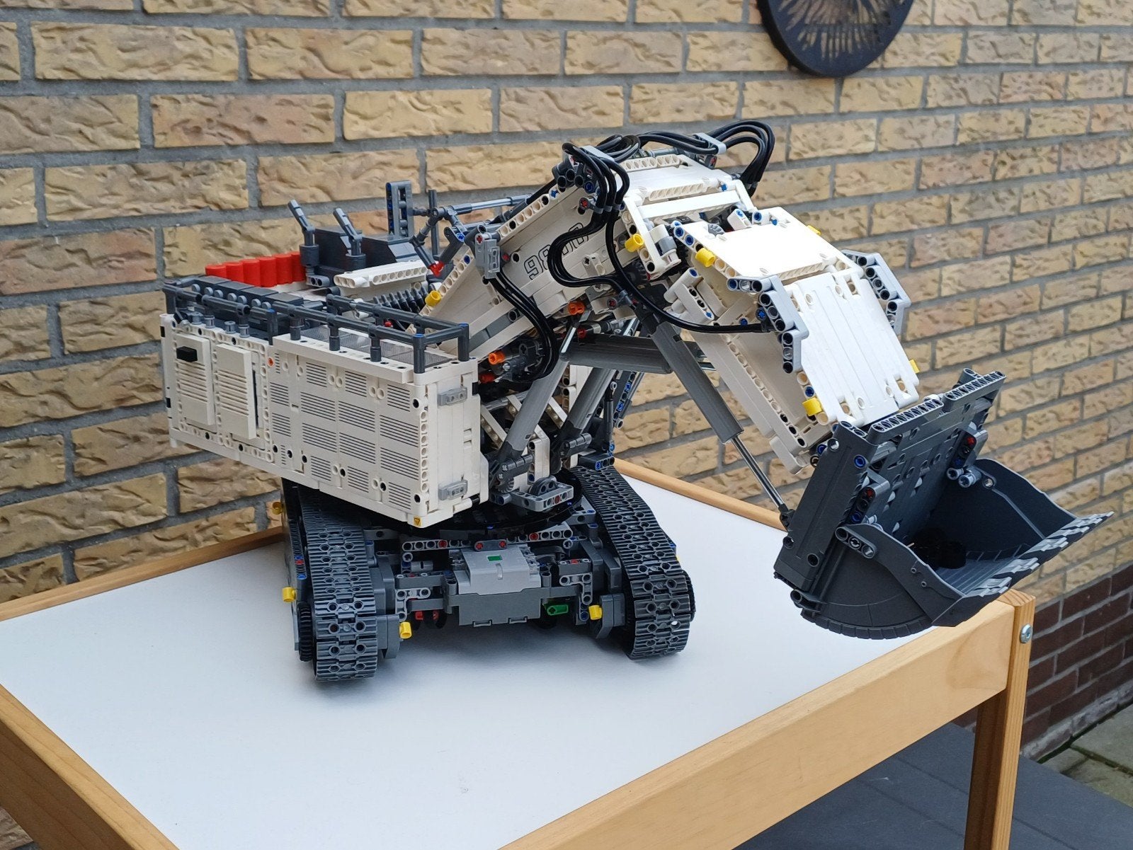 Lego Technic Liebherr R 9800 Graafmachine (42100), Ophalen, Inclusief instructies, Lego, Zo goed als nieuw