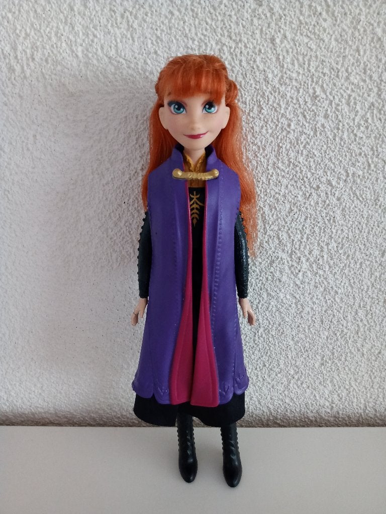 Disney Frozen II ANNA E9023 Hasbro, Ophalen of Verzenden, Gebruikt, Overige typen