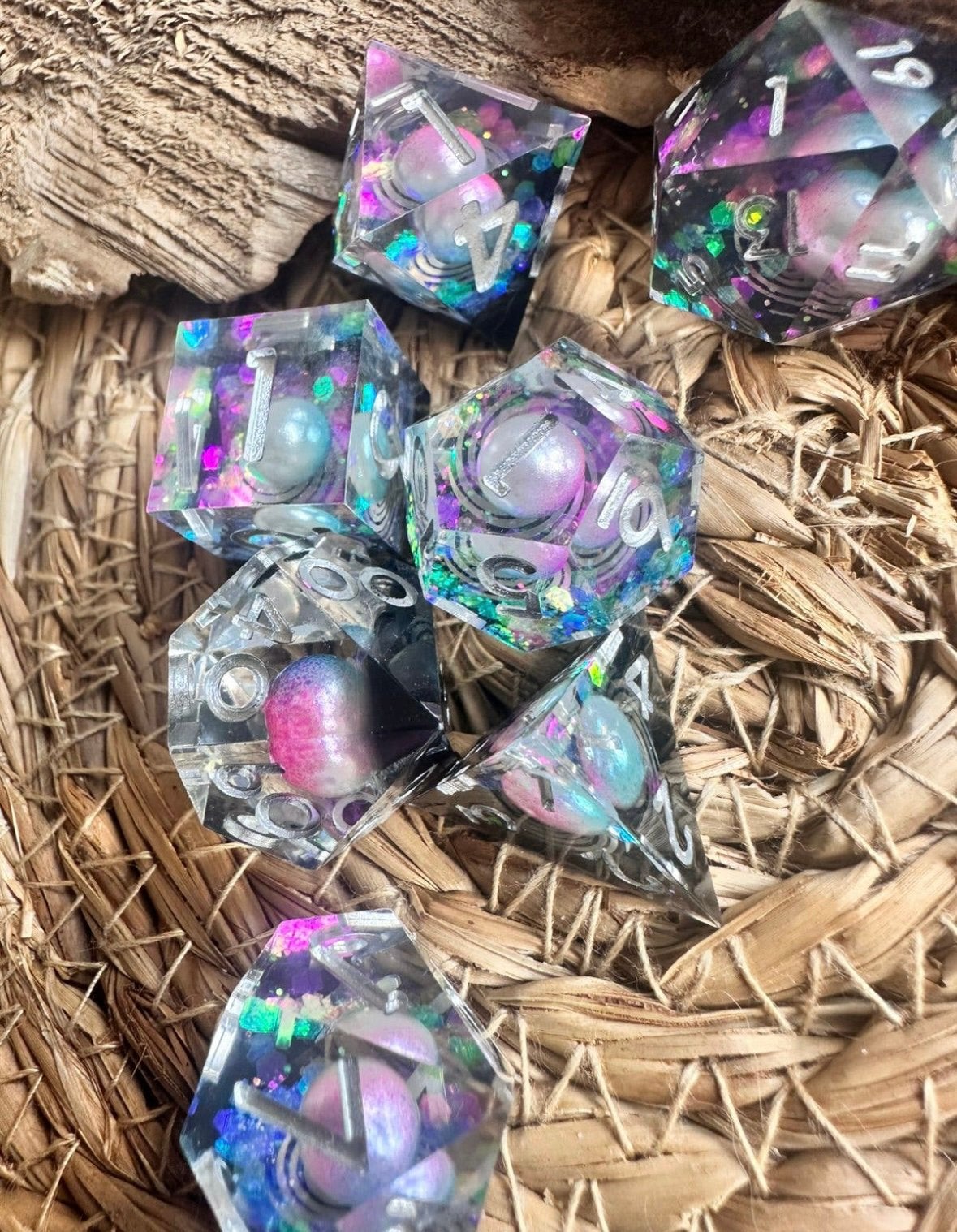 DND dice / Universum / D&D / RPG / Nieuw, Hobby en Vrije tijd, Ophalen of Verzenden, Nieuw