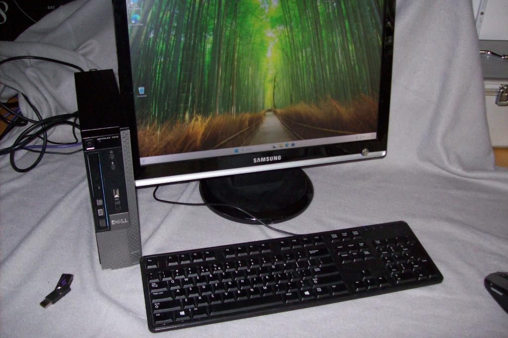 te koop DELL mini Pc met monitor, Computers en Software, Ophalen, Gebruikt, Met monitor, 8 GB