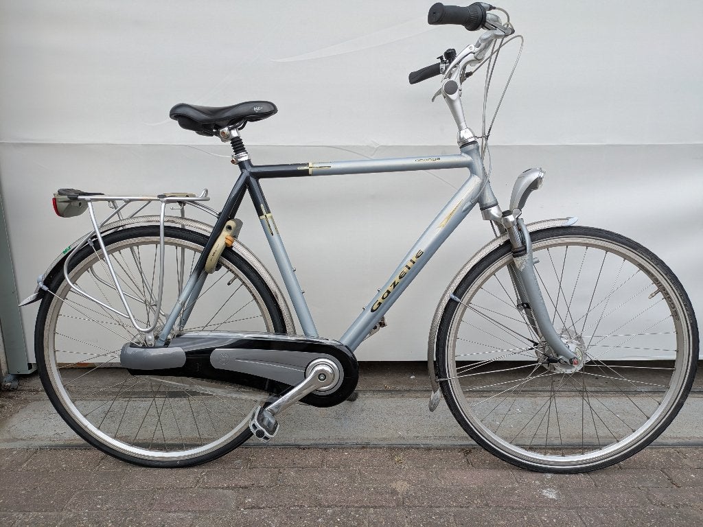 28 inch Gazelle Orange met 7 versnellingen en vering., Ophalen, Gebruikt, Gazelle, -