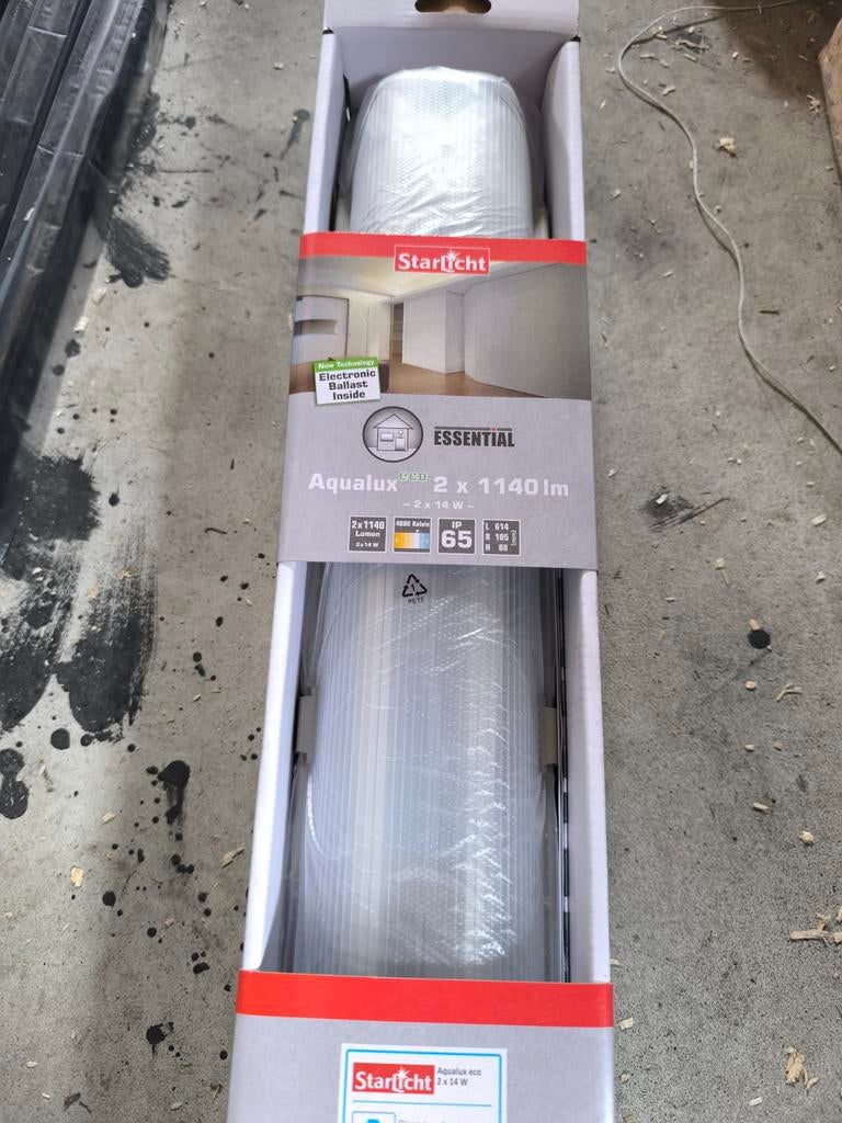 Waterdicht armatuur lamp ip65, Ophalen of Verzenden, Nieuw, Minder dan 50 watt