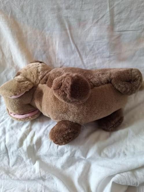 Bruine hond knuffel h3, Kinderen en Baby's, Speelgoed | Knuffels en Pluche, Gebruikt, Overige merken, Overige karakters, Onbekend