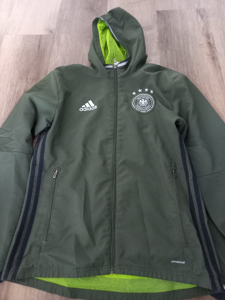 Adidas Duitsland voetbaljack - Maat S, Maat S, Ophalen of Verzenden, Zo goed als nieuw, Shirt