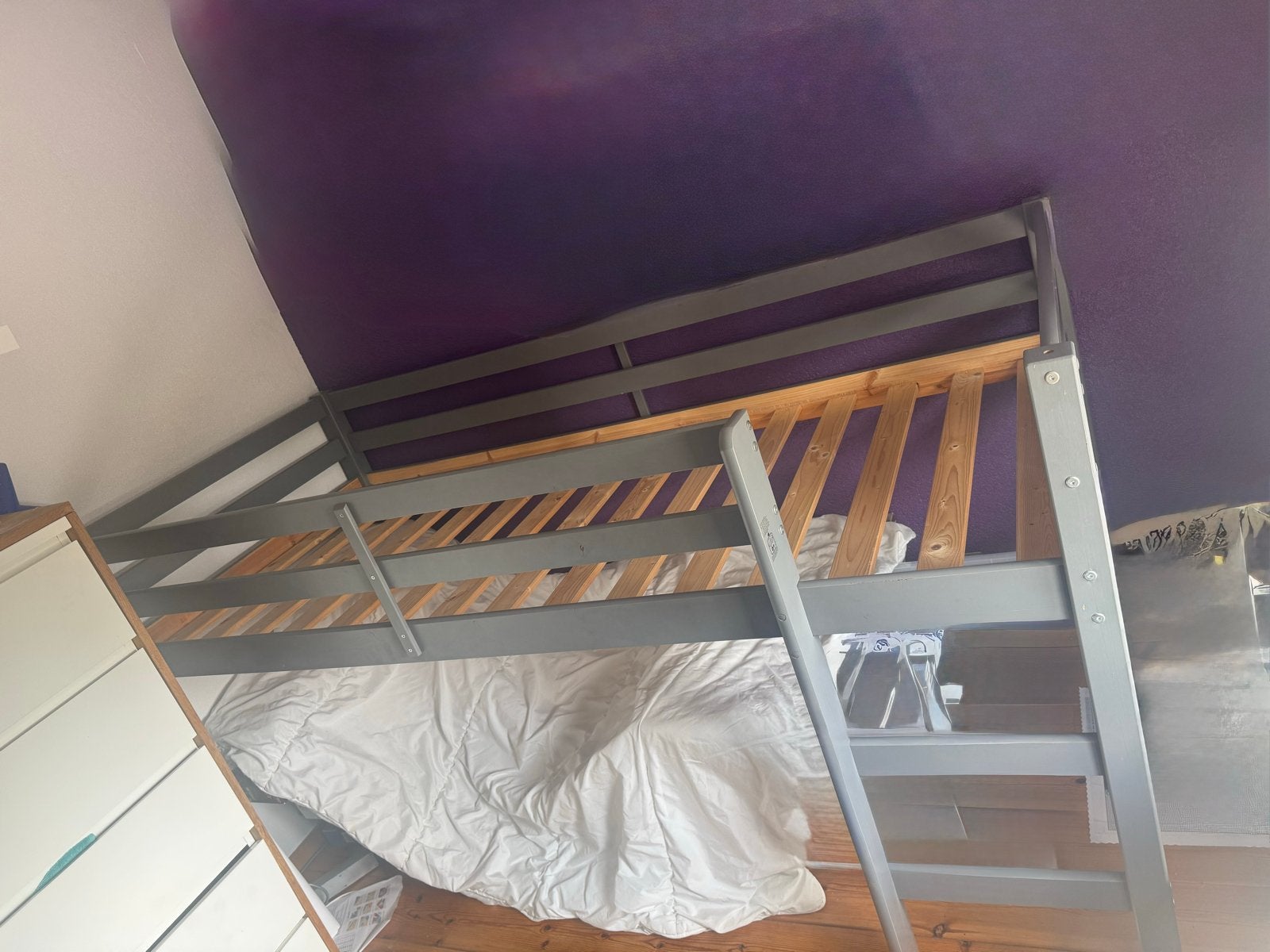 halfhoogslaper model TIES, Ophalen, Gebruikt, 90 cm, Eenpersoons